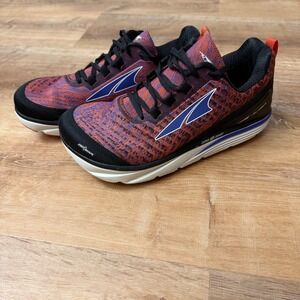Altra Torin Knit 3.5 Afm1837k-8 Zero Drop Running Shoes Men's 9 Red Blue Knit